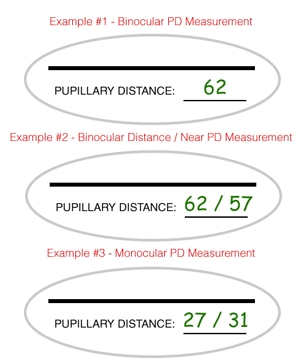 Pupilary Distance Measurement
