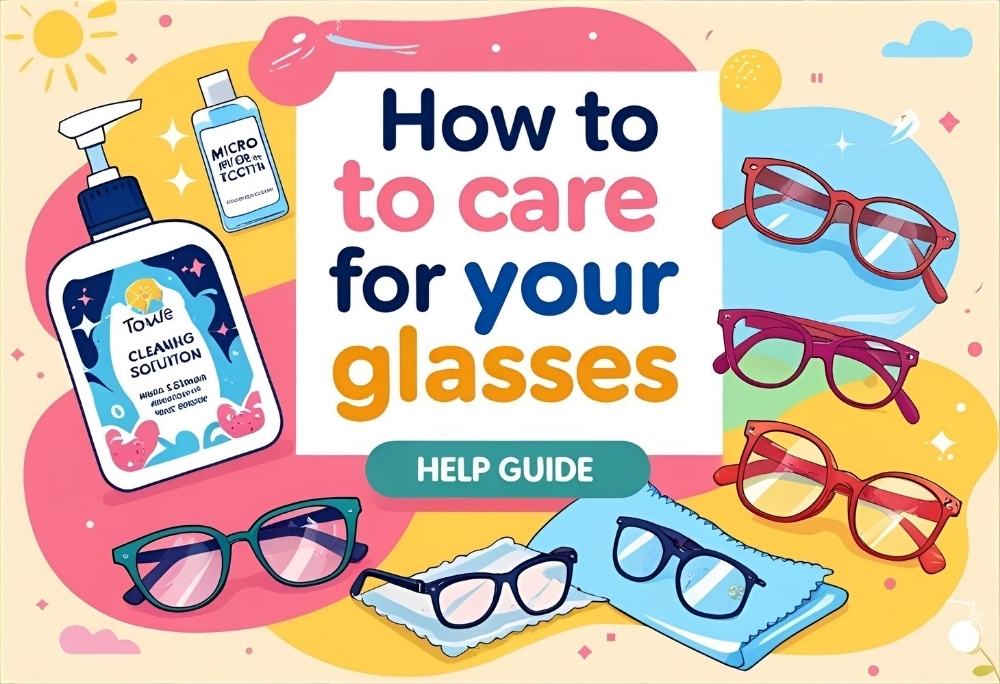 Glasses care guide